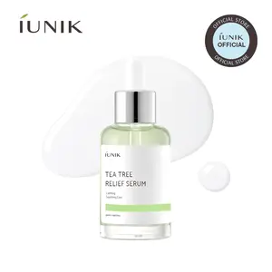 [IUNIK Official] Tea Tree Relief Serum | Calming & Oil Balancing for Oily, Sensitive & Trouble-Prone Skin | 50ml / 1.69 fl oz