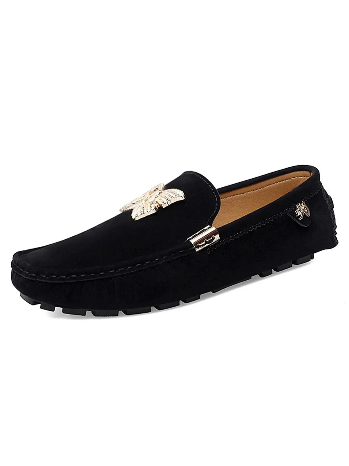 Men's Simple Comfortable Formal Shoes Slip-On Flat Heel Loafers Business Classic Luxury Leather Party Wedding Moccasins