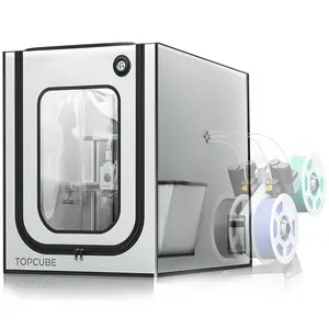 3D Printer Enclosure for Bambu Lab A1/A1 mini, Large Size Enclosure with LED Light, Fireproof Waterproof Dustproof Noise Reduction, 550x670x600mm