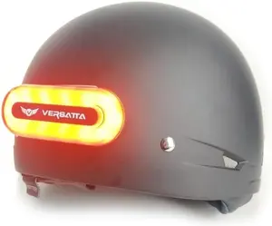 VERSATTA Motorcycle Helmet Light, Bike Bicycle Helmet Light Red Safety Lights for Night Riding, Warning Tail Lights Rechargeable Light with Type-C Cable Wirerless Led Helmet Light Helmet Accessory Safety Light
