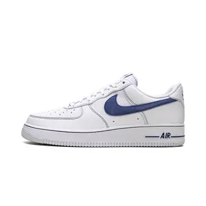 Air Force 1 '07 LV8 "White Deep Royal Contrast Stitch" HQ2037 100