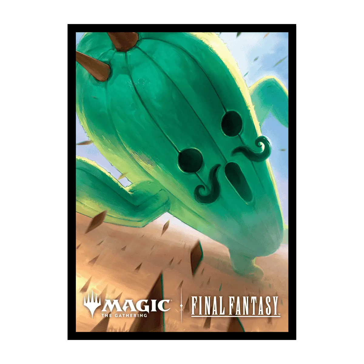Magic: The Gathering®—FINAL FANTASY™ Jumbo Cactuar 100ct DECK PROTECTOR® Sleeves