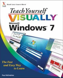 USED-Teach Yourself VISUALLY Windows 7 by Paul McFedries (Paperback)