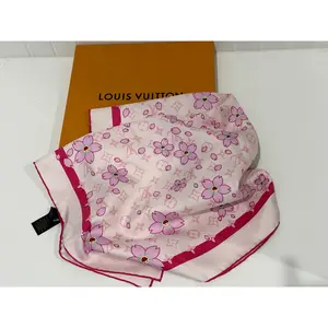 Pre-owned Louis Vuitton x Takashi Murakami Cherry Blossom Scarf
