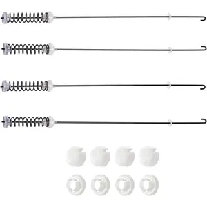 W10780045 Washer Suspension Rods Kit (4 Pack) - Fit for Whirl.pool Ken.more May.tag Ama.na Washer Mode WTW4616FW0, NTW4516FW0, NTW4516FW1, WTW4800BQ1 Replace W10537442 W10780053