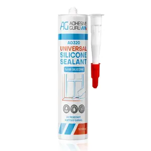 Universal Silicone Sealant - 100% - 10.15 fl oz - Transparent - ADHESIVE GURU AG320