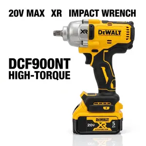 Dewalt DCF900NT, For  repair Cordless High- Impact  automatic diy   set brushless impac wrench  grade durable  industrial task concrete drilling  power tool drill kit professional construction nut-busting torque
