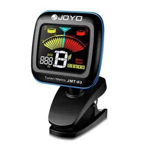 JOYO Guitar Tuner Digital Clip-On Electronic Tuner Metronome with Color Display