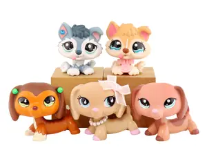 Bobble Head Rare Toy Action Figure Cat Collie Great Dane Cocker Spaniel Dogs Collection Doll