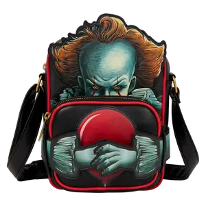 IT Pennywise Crossbuddy Cosplay Crossbody Bag with Coin Bag IT Pennywise Crossbuddy Cosplay Crossbody Bag with Coin Bag