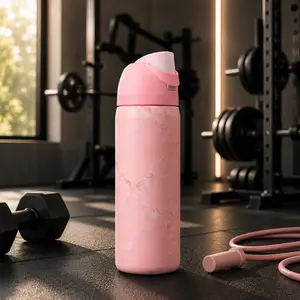 Owala Limited Edition Pink Bow 24/32oz FreeSip Tumbler – Cute Insulated Water Bottle for TikTok Viral Lifestyle