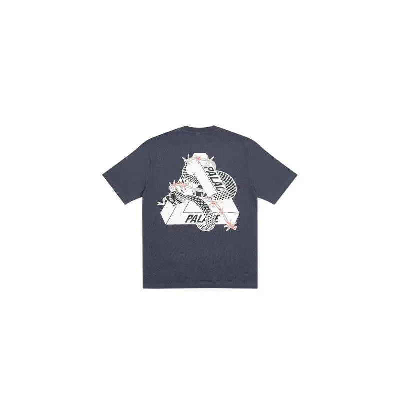 Palace Hesh Mit Fresh T-Shirt Navy (men) by StockX