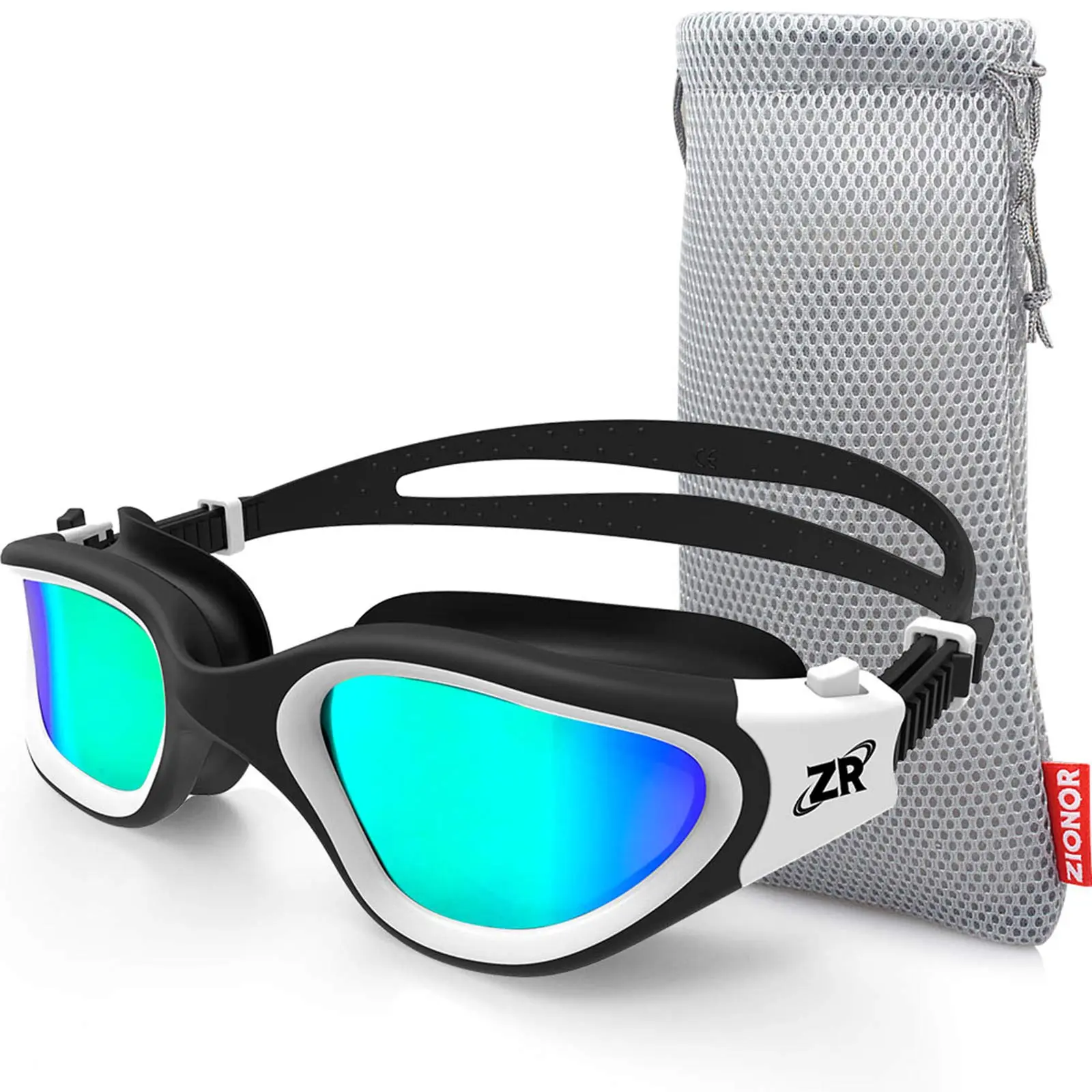 ZIONOR Swim Goggles, Upgraded G1 Polarized Swimming Goggles Anti-fog UV Protection for Men Women Adult