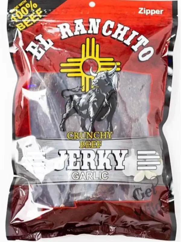 Garlic- El Ranchito Jerky NET WT. 6 oz
