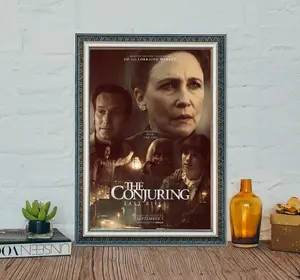 The Conjuring: Last Rites Movie Poster Print, Vintage Art Poster, The Conjuring 2025 Cloth Poster