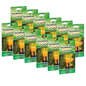 Dixon Ticonderoga  Ticonderoga Duo Sharpener, Yellow & Clear - Pack of 12
