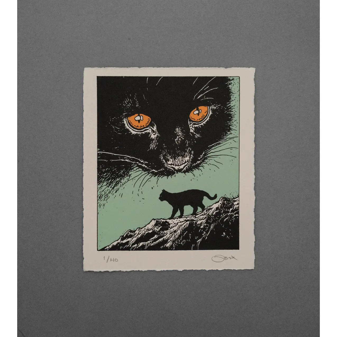 Green Past - High-Quality Print