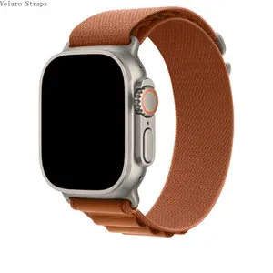 Alpine Loop Nylon Watch Band for Apple Watch Series 10 9 Ultra 2, Braided Sport Replacement Strap for iWatch,summervibes