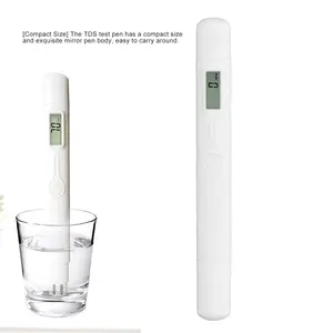 TDS Meter Digital Water Tester, Digital TDS Test Pen 0 to 9990ppm TDS Detector High Sensitivity Anti Rust Probe LCD Screen Portable Water Purity Tester