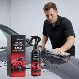 HOMONTH Car Coating Spray – Paint Protection & Gloss Enhancement, Hydrophobic Anti-Dirt Ceramic Coating, Multi-Surface Car Paint Care, Restore Shine & Smooth Finish, Easy Spray Wax for Long Lasting Auto Detailing Protection