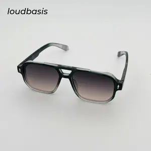 Unisex Lightweight Trendy Vintage Literary Sunglasses  Modern Style Sunnies
