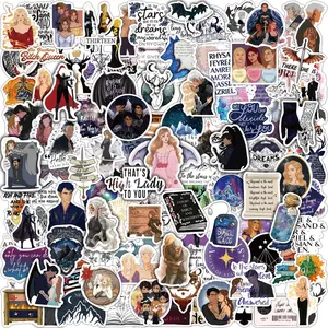 114 Fantasy Romance Book Stickers – Sarah J. Maas Inspired (ACOTAR, TOG, CC)