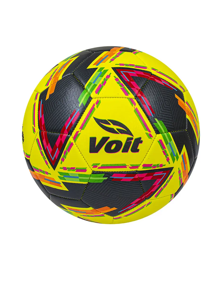 Voit Morph Liga MX Clausura 2025 Official Size 5 Football Ball - Vibrant Yellow Soccer Equipment for Casual, Recreational Play
