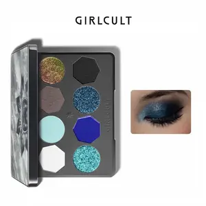 Girlcult eight-color eyeshadow palette Cosmetics Glam Makeup All Over Glimmer 59