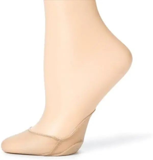 Women's Soft and Breathable Toe Cover Shoe Liners with a Cushioned, Slip Resistant Sole for All-Day Comfort, Impact Absorb, Soft Cushion, U5860, Style, Comfortable, Built-In Soft Cushion