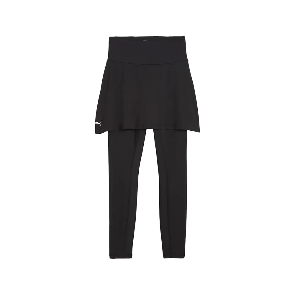 PUMA Womens Modest 2-In-1 Leggings Casual - Black
