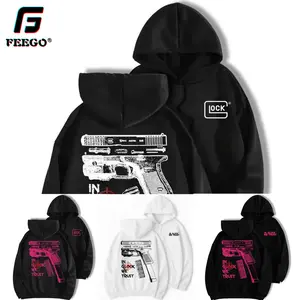 Women's Pink "In Clock We Trust" Full-Color Graphic Pullover Hoodie, Long-Sleeve Graphic Sweatshirt, Unisex Top, Ideal Gift