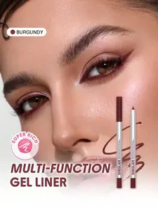 SHEGLAM Boldline Longwear Multi-Function Gel Liner-Burgundy Kohl Kajal Henna Brand Beauty Makeup Face Paint Cosmetic For Women Girls Perfect For Winter Spring Ideal For Y2K Fancy Fashion Suitable For Birthday Valentine'S Day Gift Rave Party Ready Best Co