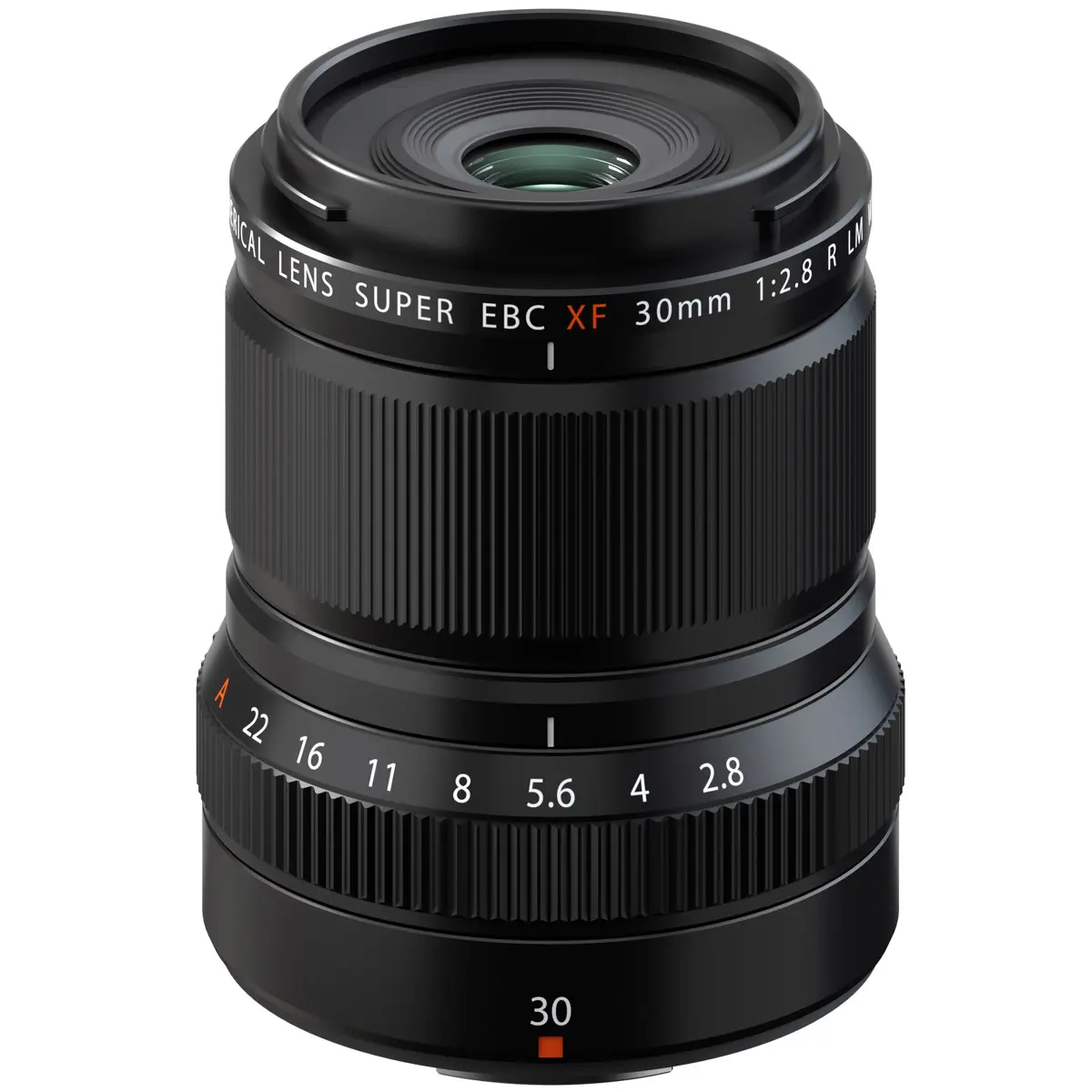 Fujifilm XF 30mm f/2.8 R LM WR Macro Lens, Black