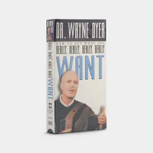 Dr. Wayne Dyer: How to Get What You Really, Really, Really, Really Want (Sealed) VHS Tape