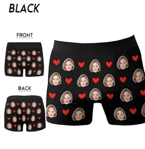 Gifts for boyfriend Custom Face boxers For Husband, Personalized Wedding Gift For Bridegroom, boxer With Face, Boyfriend Birthday Gift, boxer With Face, Popular Anniversary Gift, Boyfriend Birthday Gift Men boxer,Fabric Briefs Polyester