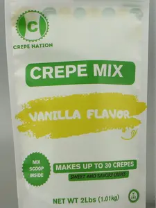 Crepe Nation 1lbs Vanilla Flavor Crepe Mix