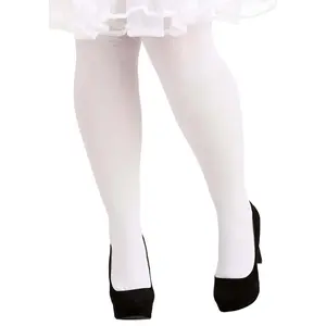 Women's Plus Size Deluxe White Tights