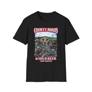 County Roads and Cold Beer Tee