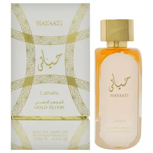 Hayaati Gold Elixir by Lattafa for Women - 3.4 oz EDP Spray