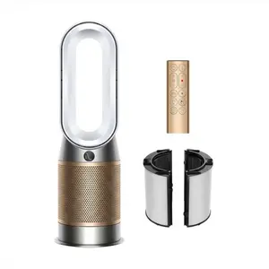 Dyson Air Purifier Hot+Cool HP2 DE-NOX Tower White/Gold with Advanced Filtration System and Dual Functionality