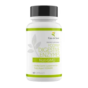 FODMAP Digestive Enzymes, Certified Low FODMAP, Non GMO