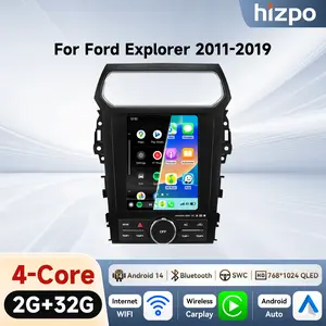 GPS Touch Screen Car Stereo For Ford Explorer 2011-2019 Wireless Android auto with WiFi Replacement Car Screen Audio Upgraded Wireless Carplay