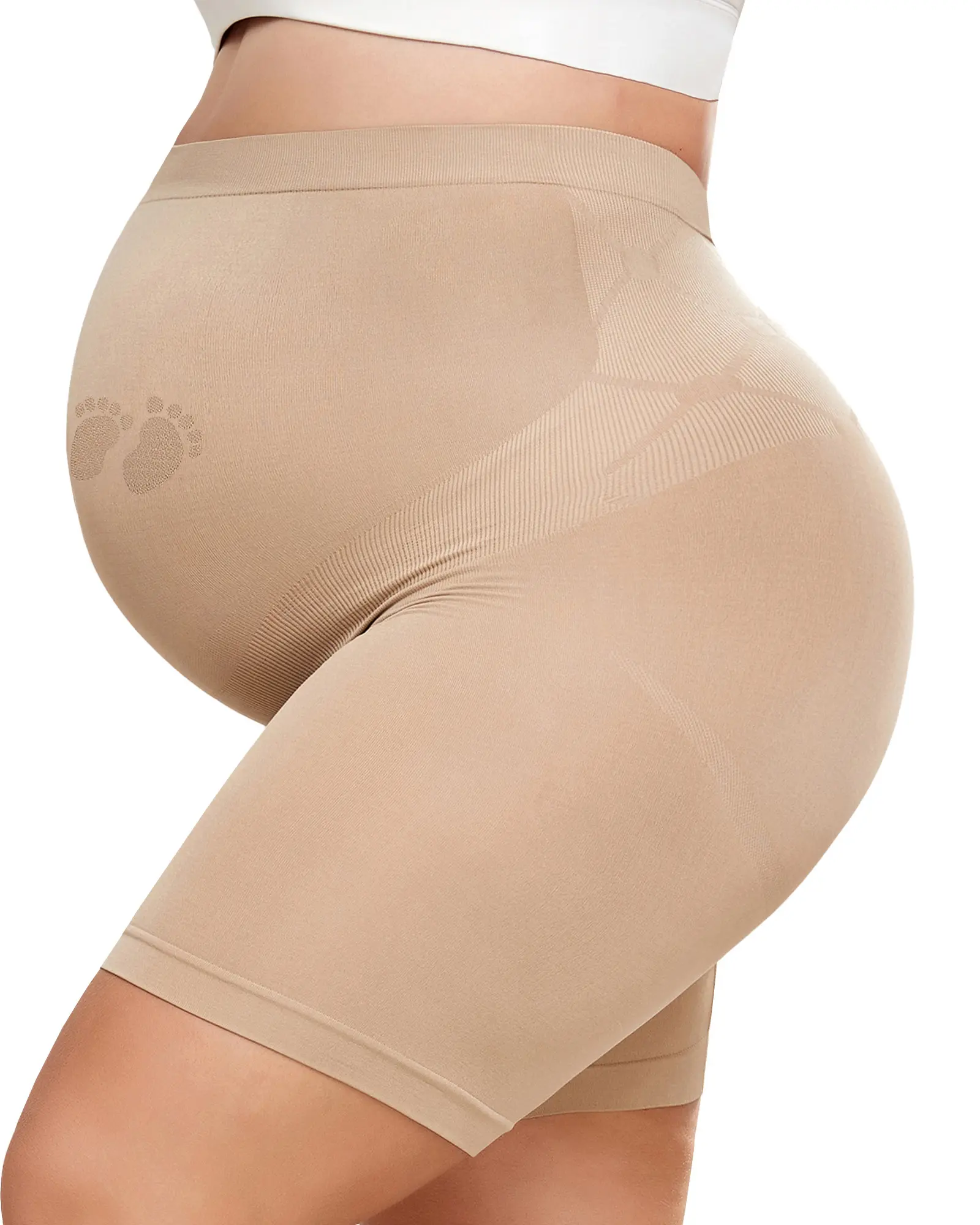 Maternity Clothing,Maternity Supply High-Waisted Tummy Control Shapewear Underwear Shorts for Comfort and Support Soft Hug for MomLife SelfCare