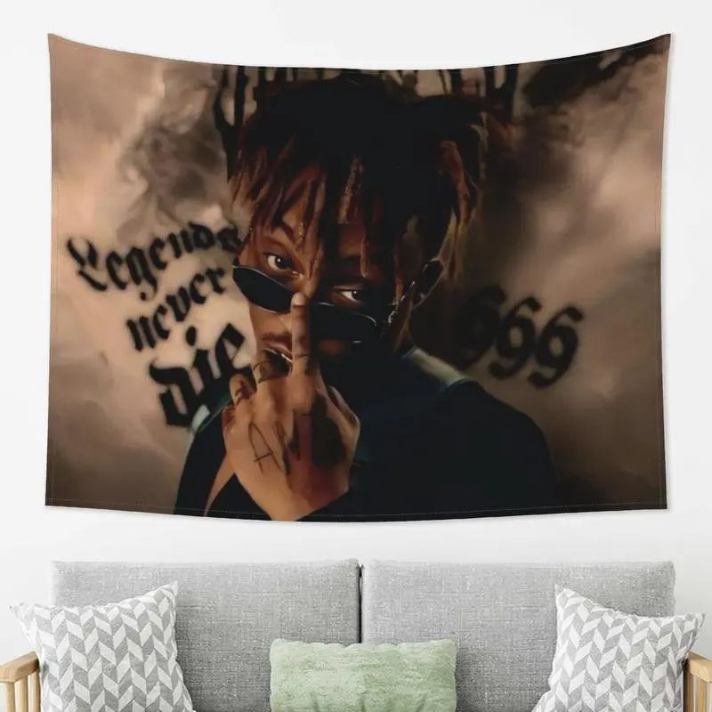 Tribute to Juice Flower Wall Art Tapestry - Artistic Flair Full Artwork, Room Decor Wall Decor for Living Room/Bedroom, Valentines Day Unique Home Supplies Gift, Indoors