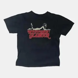 Hysteric Glamour Punk Women's Baby Tee, Aesthetic Print Grunge, 2000s Gothic T-Shirt, Hysteric Glamour Top Y2k, Clothes Vintage, 8 Soft Stretch Baby Shirt