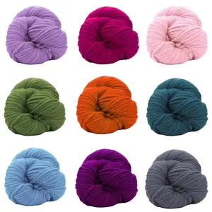 Premium Super Bulky (Chunky) Weight Solid Color Merino Yarn
