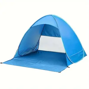 One click portable beach tent, essential for outdoor sun protection