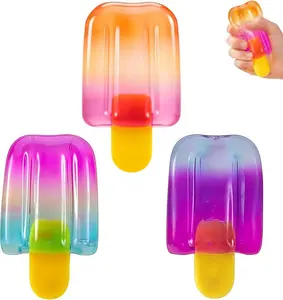 Summer Ice Cream Slow Rising Toys - Party Gifts, Gift Bags, Birthday Gifts, Mini Popsicle Squishy Stress Relief Toys