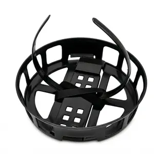 Graduation Cap Headband, Invisible Anti-Fall Grad Cap Holder Insert for Secure Fit, Clear Non-Slip Graduation Hat Accessories for All Hairstyles & Thick Curly Hair, Ideal Graduation Gift for Her/Students