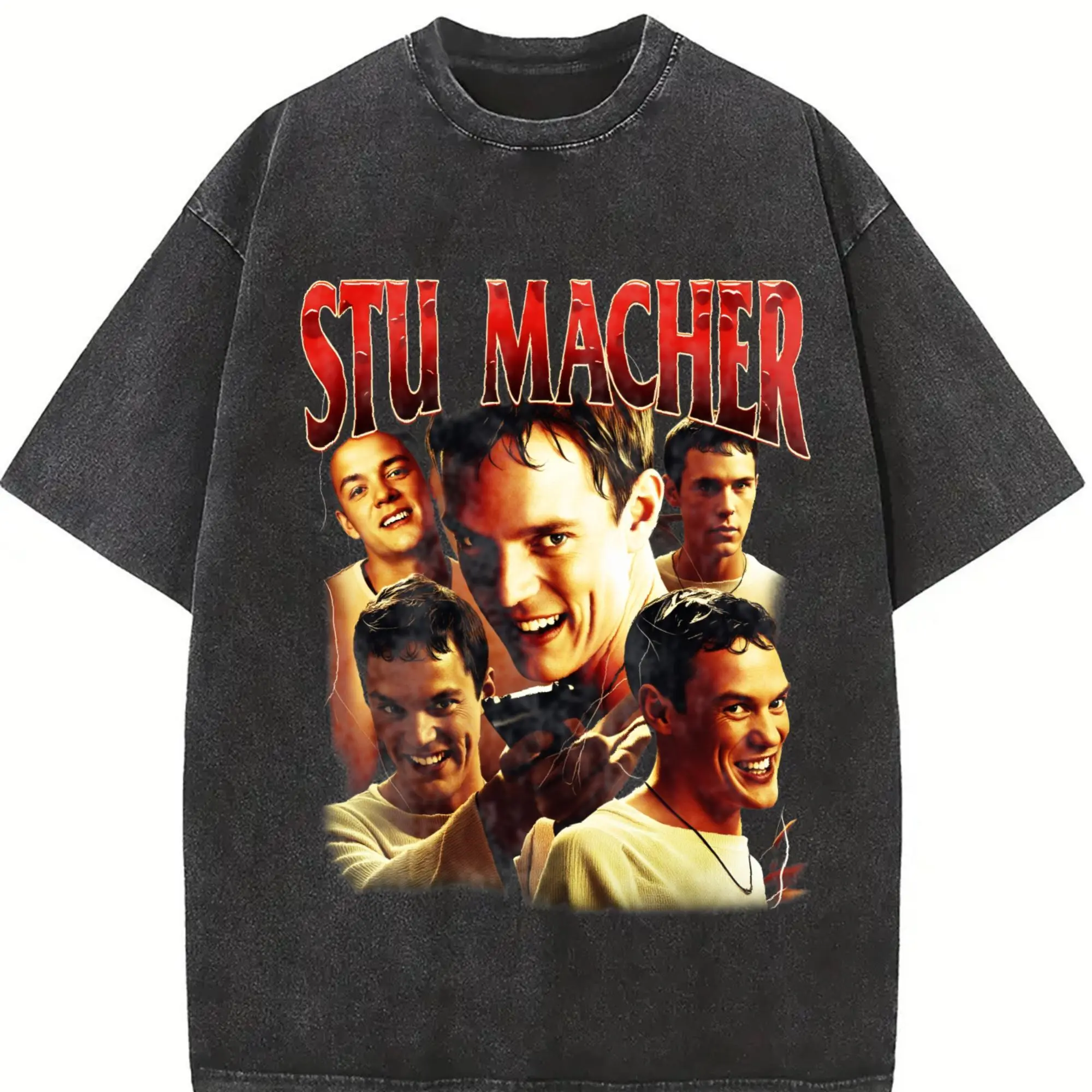 Vintage Stu Macher Tshirt, Vintage 90s Bootleg Classic Graphic, Matthew Lillard Retro Bootleg Rap Shirt, Scream Horror Movie Tshirt Cotton Womenswear